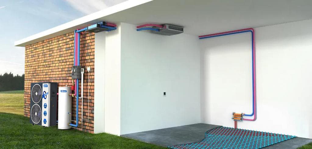 空气能热泵助力采暖季