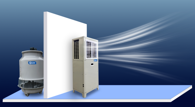 ????蒸发冷省电空调应用广泛，炎热夏季降温必备